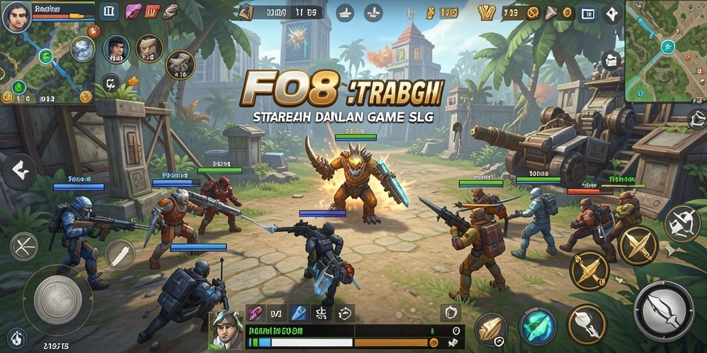 Tangkapan layar gameplay FO8 menunjukkan aksi pertempuran yang penuh taktik.