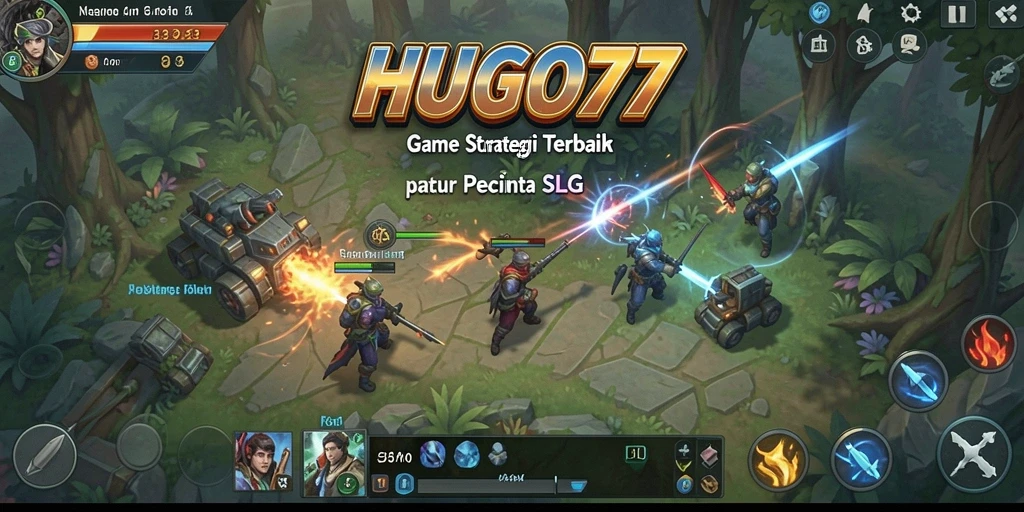 Tampilan menarik dari gameplay HUGO77 yang menantang.