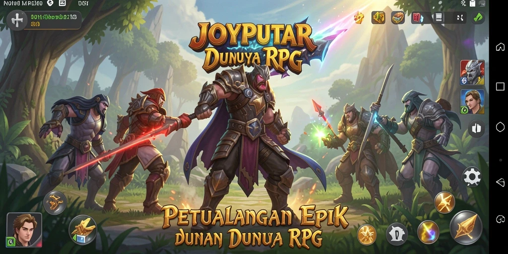 Tampilan gameplay menakjubkan dalam <strong>JOYPUTAR</strong> dengan grafik yang kaya.