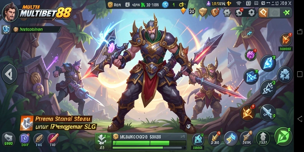 Tampilan menarik gameplay <strong>MULTIBET88</strong> dengan pertempuran strategis.