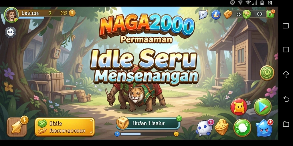 Gameplay NAGA2000 yang menarik dan interaktif.