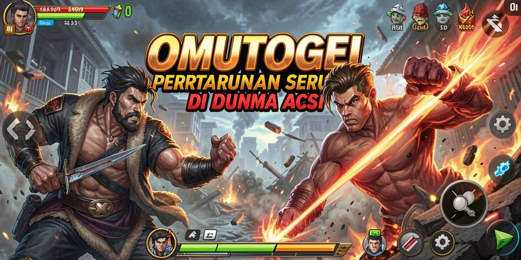 Tangkapan layar aksi seru dalam permainan OMUTOGEL yang penuh tantangan.