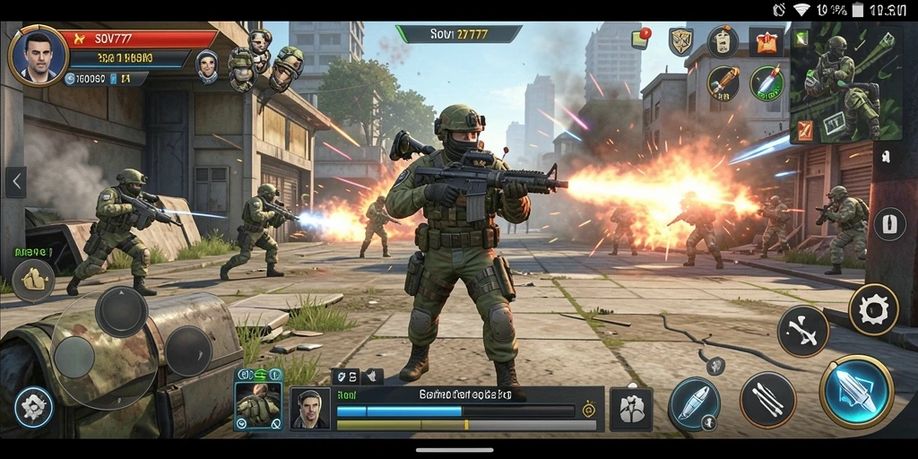 Tampilan gameplay SOV777 yang menegangkan dan penuh strategi.